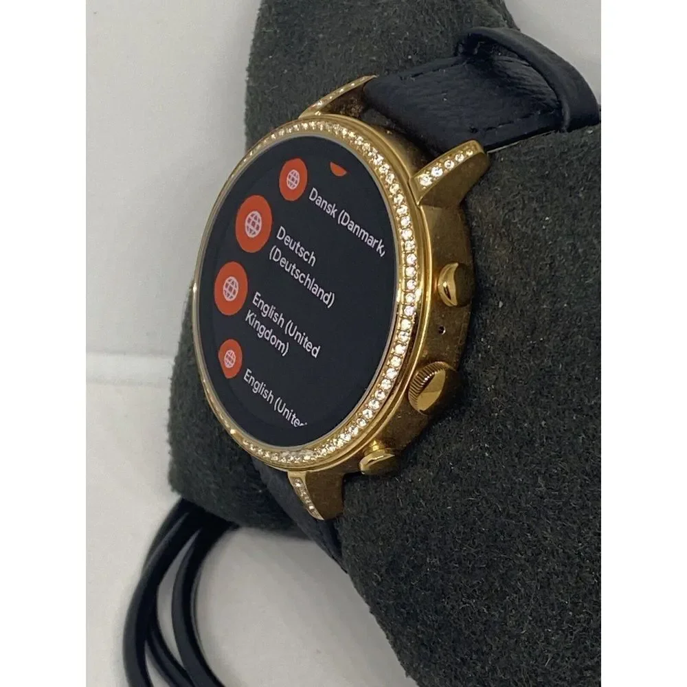 Fossil Gen 4 Authentic Digital Dial Smart Watch Custom Band FTW6011 AB523